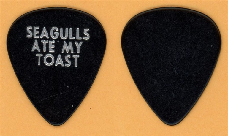 Eric Clapton Seagulls Ate My Toast Vintage Guitar Pick - 2006 Back Home Tour
