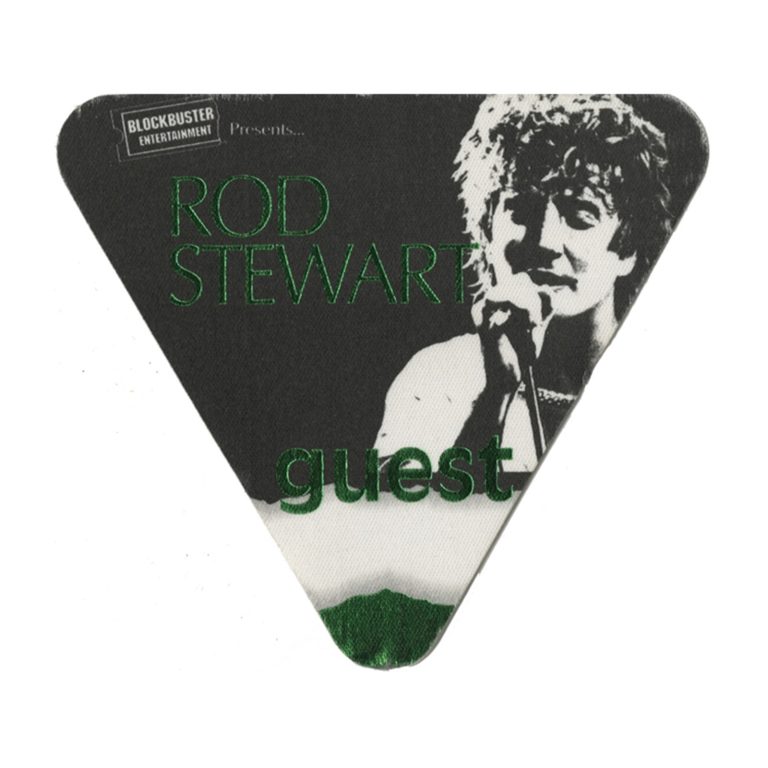 Rod Stewart 1994 A Night to Remember Concert Tour Guest Backstage Pass