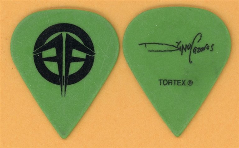 Fear Factory Dino Cazares Vintage Guitar Pick - 2010 Mechanize Tour