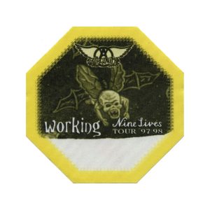 Aerosmith 1997 Nine Lives Concert Tour Working Backstage Pass