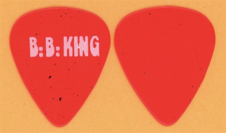 BB King Vintage Guitar Pick - 1988 King of the Blues Tour