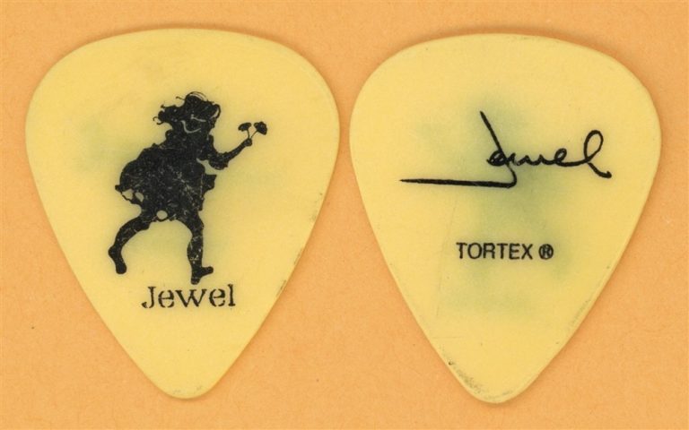 Jewel Original Vintage Guitar Pick - 2006 Goodbye Alice in Wonderland Tour
