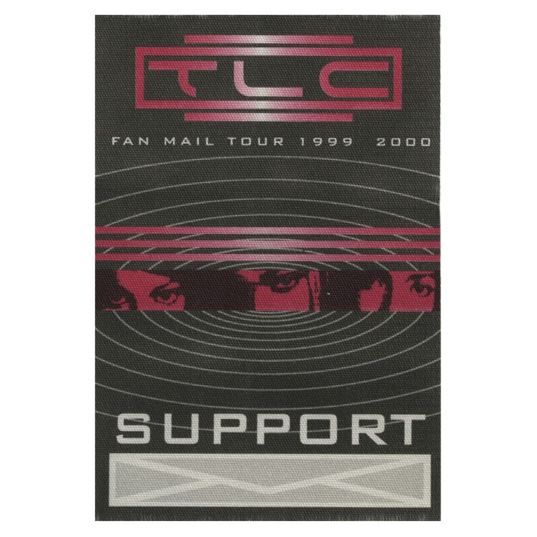 TLC 1999 Fan Mail Concert Tour Support Backstage Pass