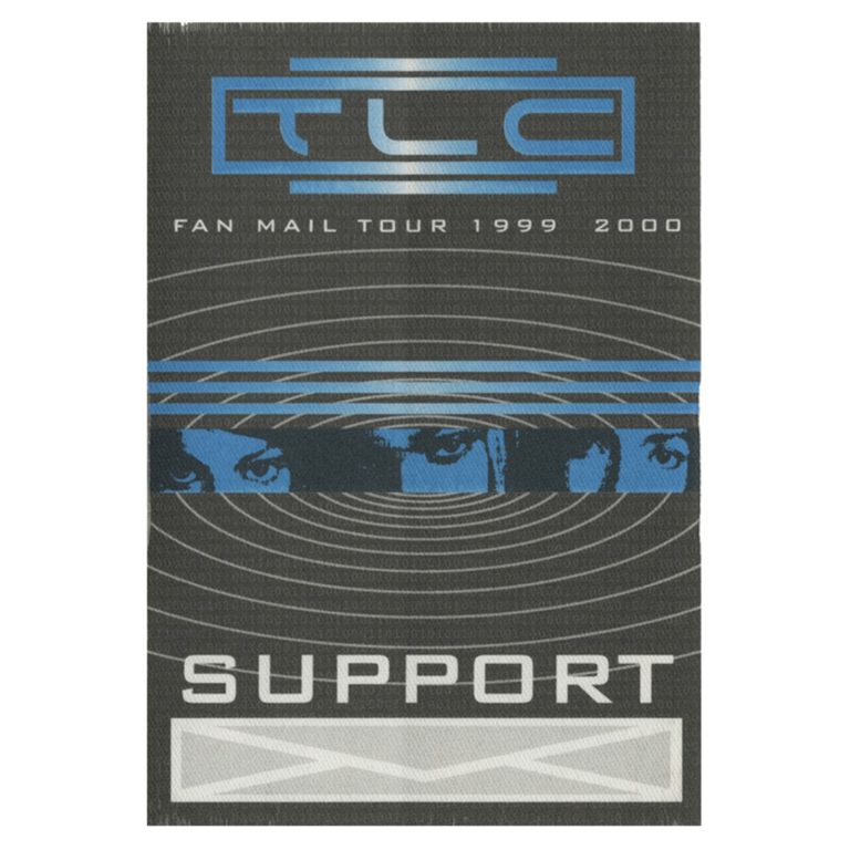 TLC 1999 Fan Mail Concert Tour Support Backstage Pass