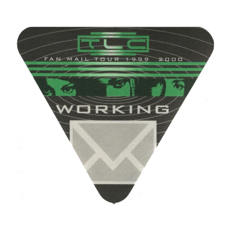 TLC 1999 Fan Mail Concert Tour Working Backstage Pass