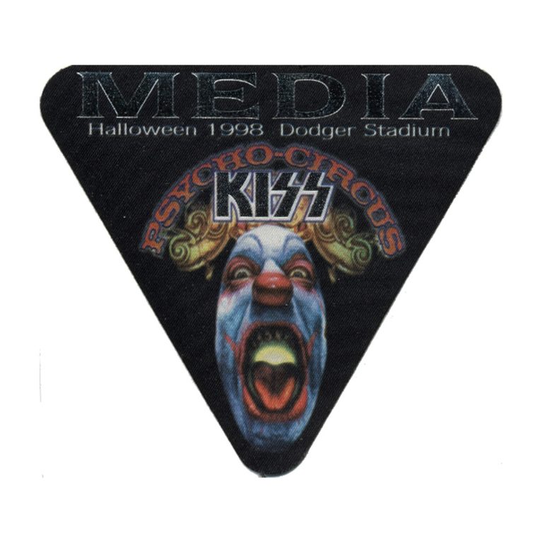 KISS 1998 Psycho Circus Concert Tour Media Backstage Pass