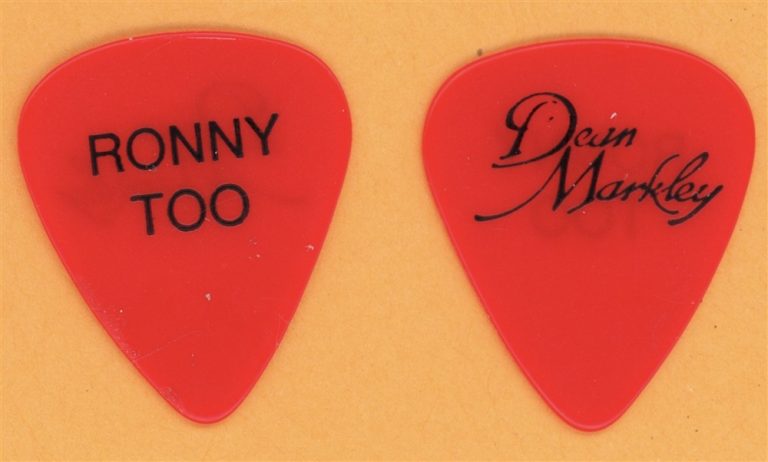 Max Havoc Ronny Too Vintage Tour Guitar Pick