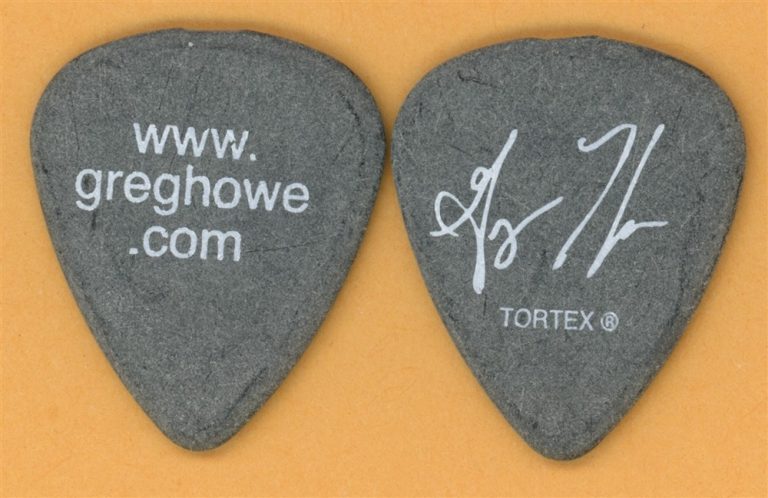 Greg Howe Vintage Guitar Pick - 2008 Sound Proof Tour