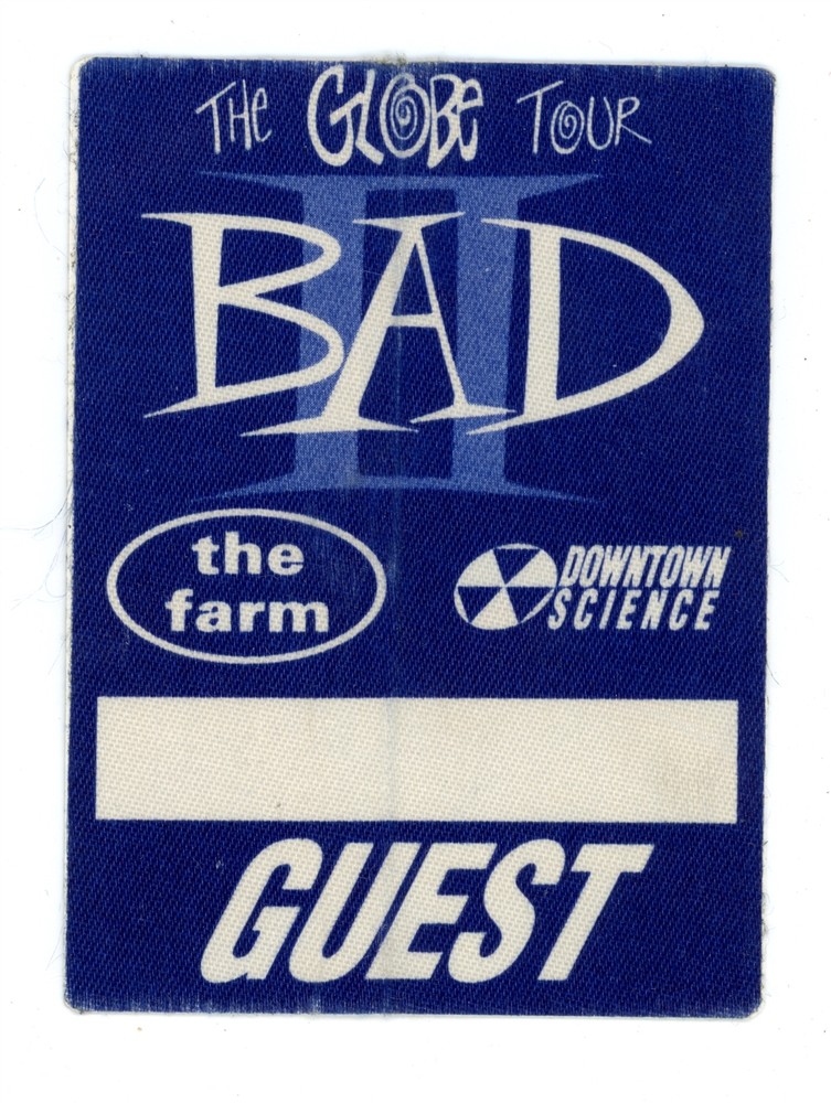 Big Audio Dynamite II Guest Backstage Pass - The Globe Tour