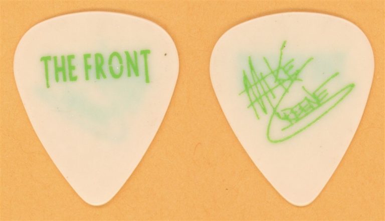 The Front Mike Greene Vintage Guitar Pick - 1989 US Tour