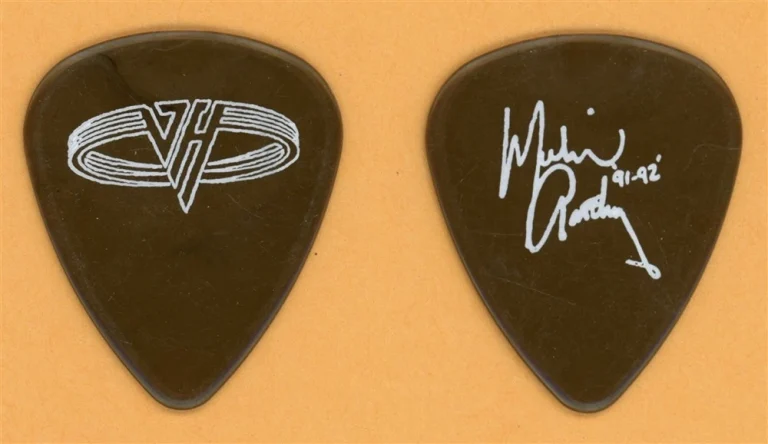 Van Halen Michael Anthony Vintage Guitar Pick - 1991 Carnal Knowledge Tour