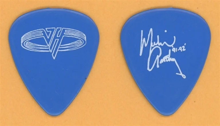 Van Halen Michael Anthony Vintage Guitar Pick - 1991 Carnal Knowledge Tour