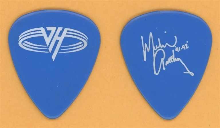 Van Halen Michael Anthony Vintage Guitar Pick - 1991 Carnal Knowledge Tour