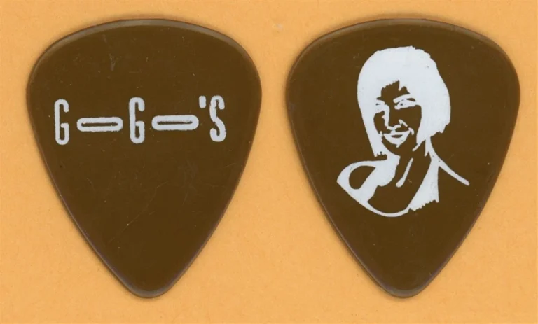 The Go-Go's Kathy Valentine Vintage Guitar Pick - 1999 Reunion Tour