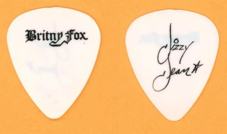 Britny Fox Dizzy Dean Davidson Vintage Guitar Pick - 1988 Tour