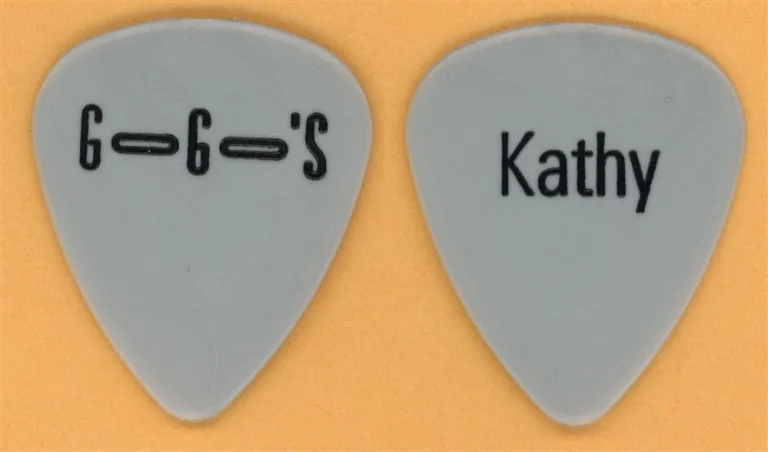 The Go-Go's Kathy Valentine Vintage Guitar Pick - 1999 Reunion Tour