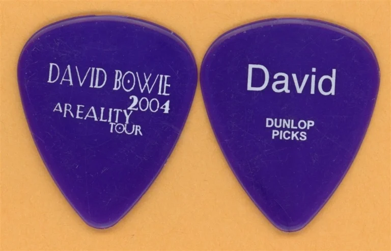David Bowie Vintage Guitar Pick - 2004 A Reality Tour
