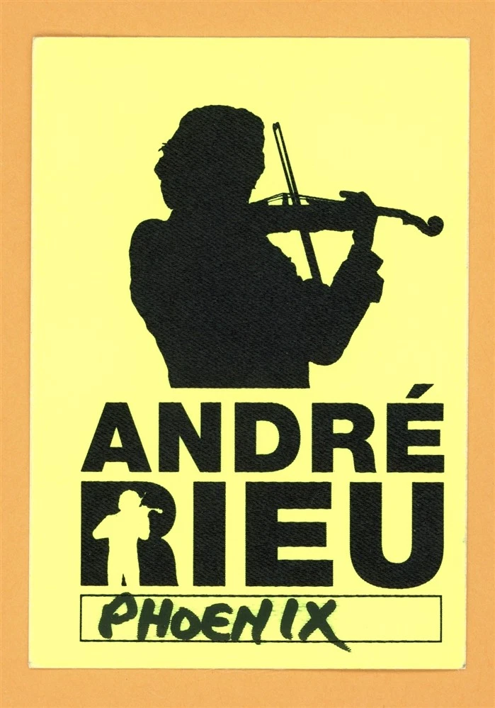 Andre Rieu Concert Tour Backstage Pass