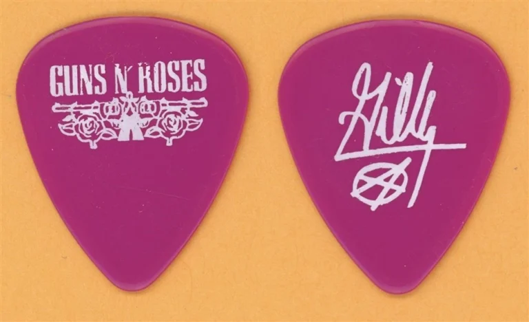 Guns N Roses Gilby Clarke Vintage Guitar Pick - 1992 Use Your Illusions Tour