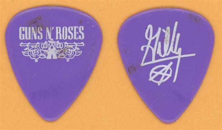 Guns N Roses Gilby Clarke Vintage Guitar Pick - 1992 Use Your Illusions Tour