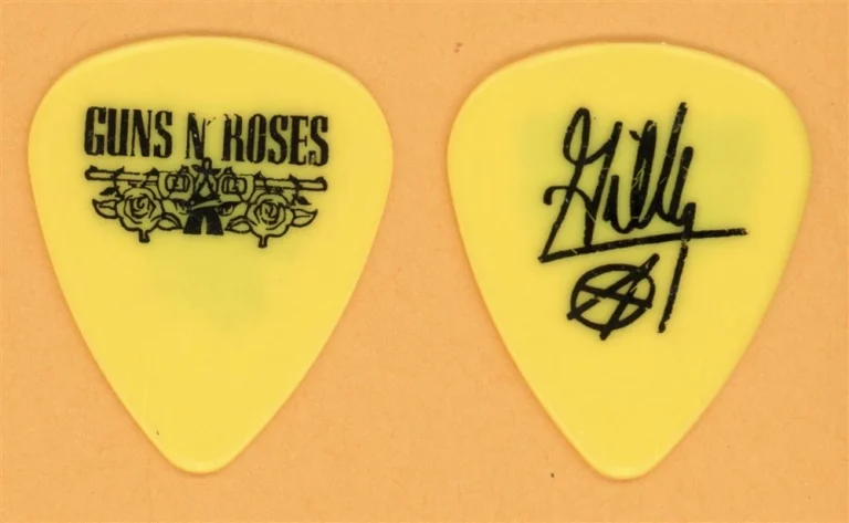 Guns N Roses Gilby Clarke Vintage Guitar Pick - 1992 Use Your Illusions Tour