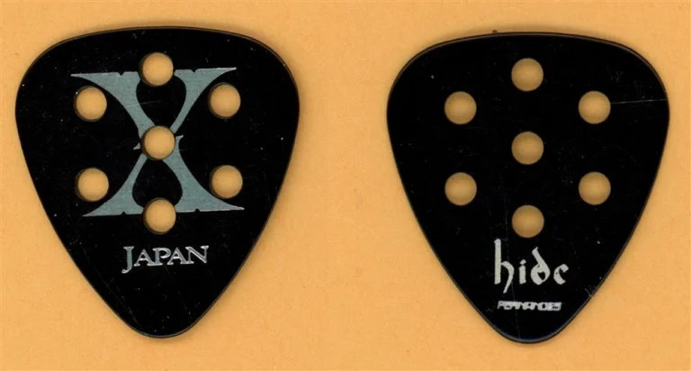 X Japan HIDE Vintage Guitar Pick - 1993 Art of Life Tour