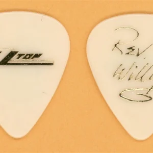 ZZ Top Billy Gibbons Vintage Guitar Pick - 1983 Eliminator Tour
