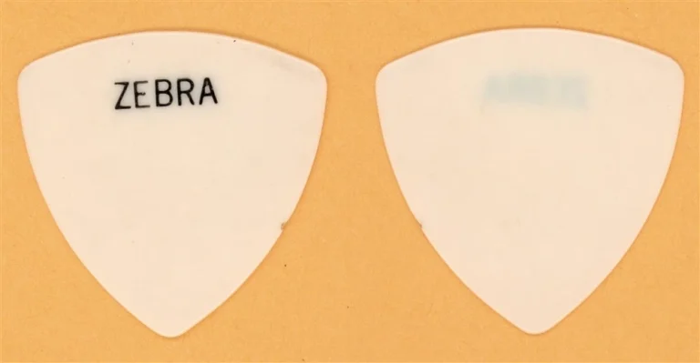 Zebra Felix Hanemann Vintage Guitar Pick - 1984 No Tellin' Lies Tour
