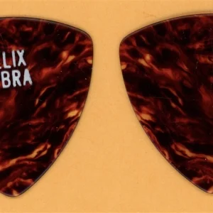 Zebra Felix Hanemann Vintage Guitar Pick - 1984 No Tellin' Lies Tour