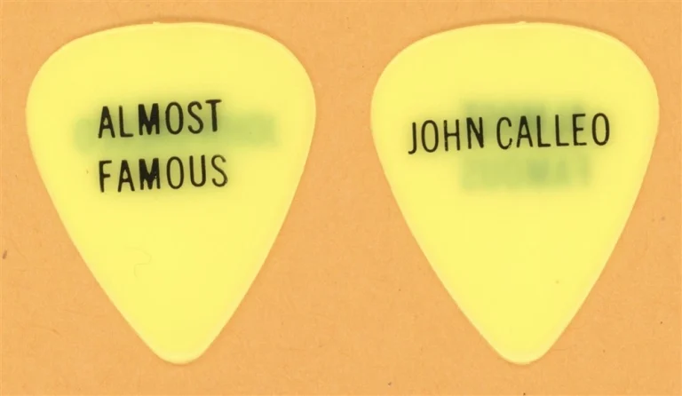 ZZ TOP DUSTY HILL VINTAGE GUITAR PICK – 1984 AFTERBURNER TOUR COLLECTIBLE MEMORABILIA