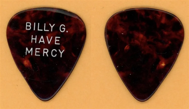 ZZ Top Billy Gibbons Vintage Guitar Pick - 1979 Deguello Tour