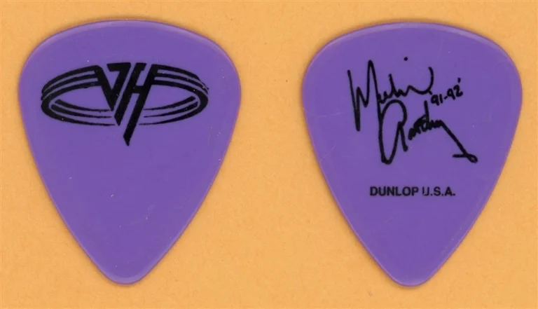 Van Halen Michael Anthony Vintage Guitar Pick - 1991 Carnal Knowledge Tour