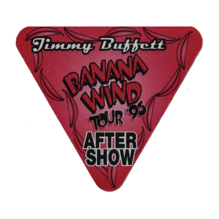 Jimmy Buffett 1996 Banana Wind Concert Tour Aftershow Backstage Pass