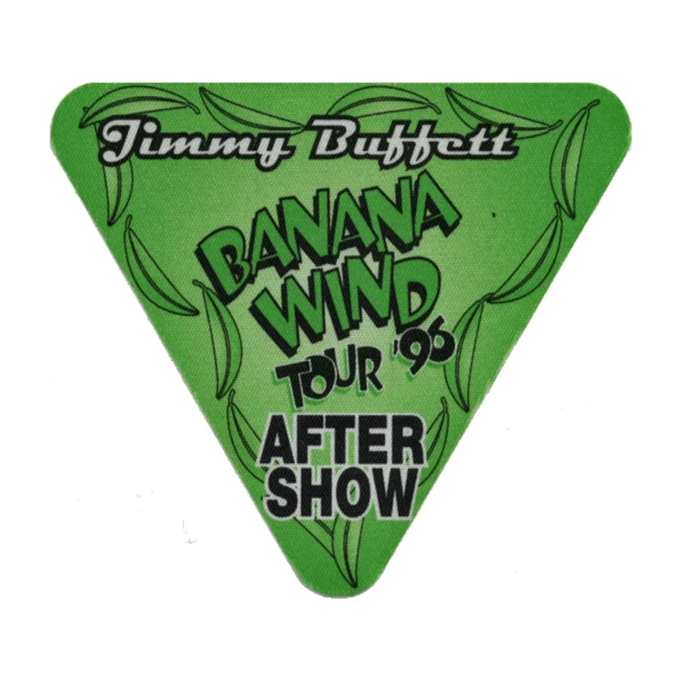 Jimmy Buffett 1996 Banana Wind Concert Tour Aftershow Backstage Pass