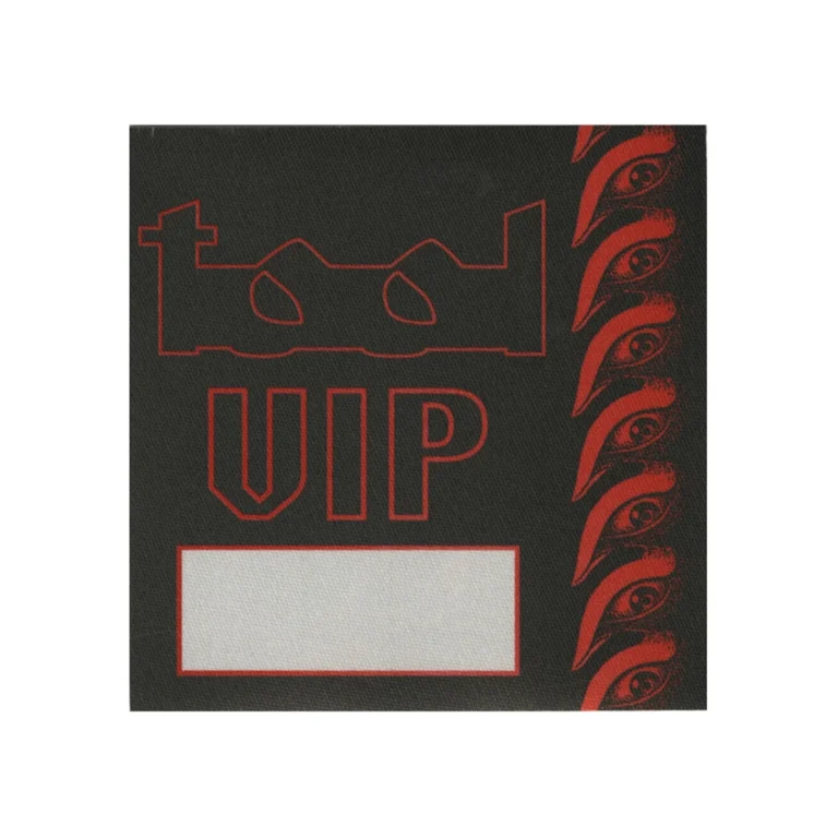 Tool 2001 Lateralus Concert Tour VIP Backstage Pass