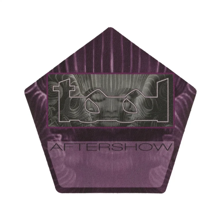Tool 2002 Lateralus Concert Tour Aftershow Backstage Pass