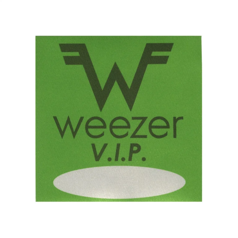 Weezer 2002 Maladroit Concert Tour VIP Backstage Pass