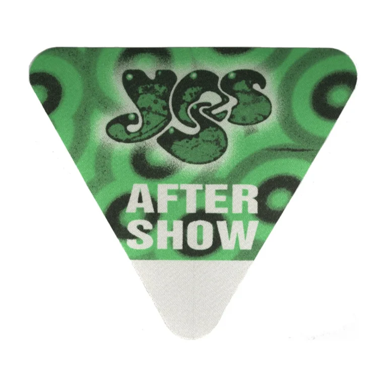 Yes 1997 Open Up Your Eyes Concert Tour Aftershow Backstage Pass