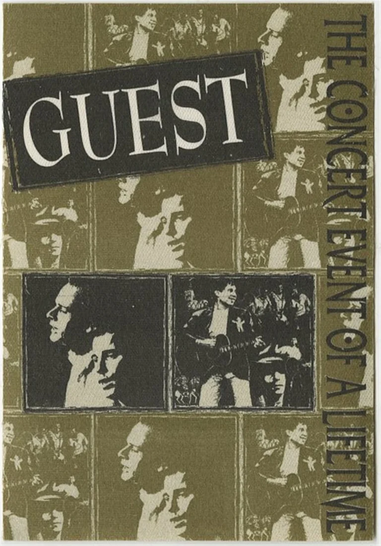 Simon & Garfunkel 1994 Concert Event of a Lifetime Tour Guest Backstage Pass