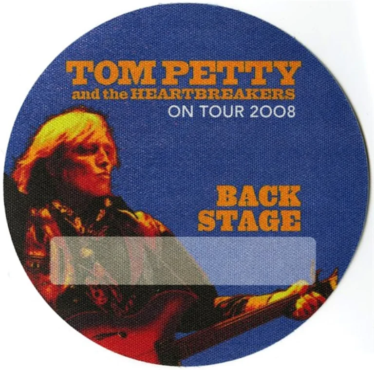 Tom Petty 2008 Concert Tour All Access Backstage Pass