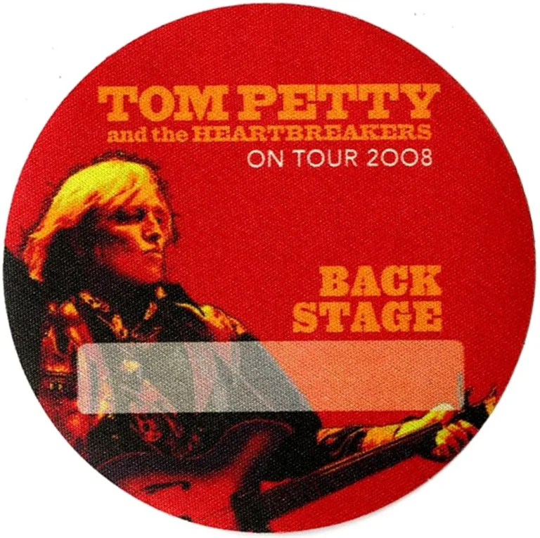 Tom Petty 2008 Concert Tour All Access Backstage Pass
