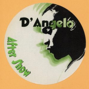 D'Angelo 1996 Brown Sugar Concert Tour AFTER SHOW Backstage Pass