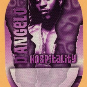 D'Angelo 2000 Voodoo Concert Tour HOSPITALITY Backstage Pass