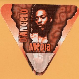 D'Angelo 2000 Voodoo Concert Tour MEDIA Backstage Pass