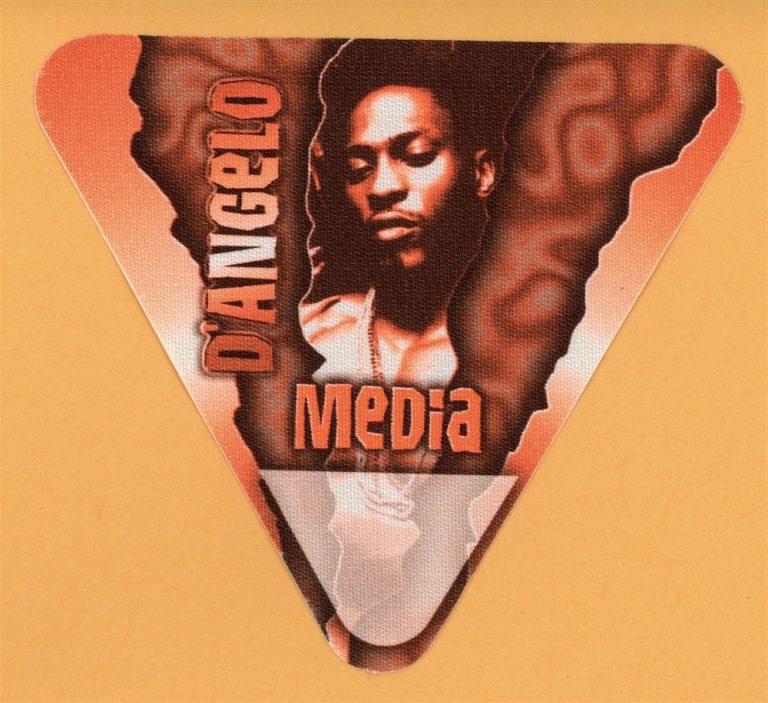 D'Angelo 2000 Voodoo Concert Tour MEDIA Backstage Pass