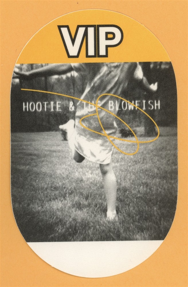 Hootie & The Blowfish 1998 Musical Chairs Concert Tour VIP Backstage Pass
