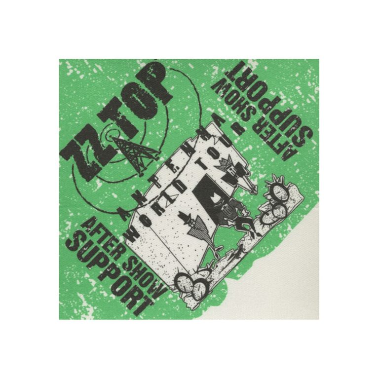 ZZ Top 1994 Antenna Concert Tour Support Aftershow Backstage Pass