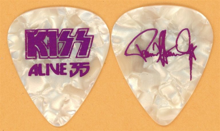 KISS Paul Stanley Vintage Guitar Pick - 2009 Alive 35 Las Vegas Tour