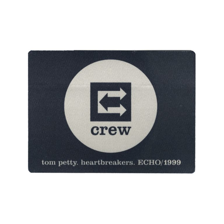 Tom Petty 1999 Echo Concert Tour Crew Backstage Pass