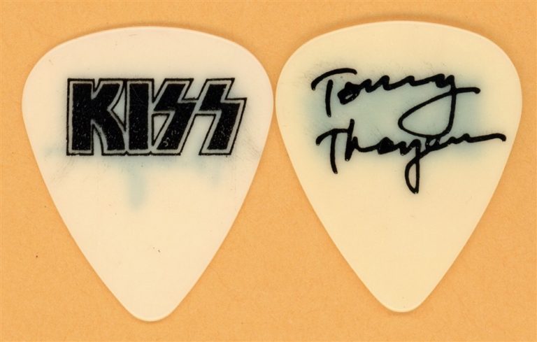 KISS Tommy Thayer Vintage Guitar Pick - 2003 World Domination Tour